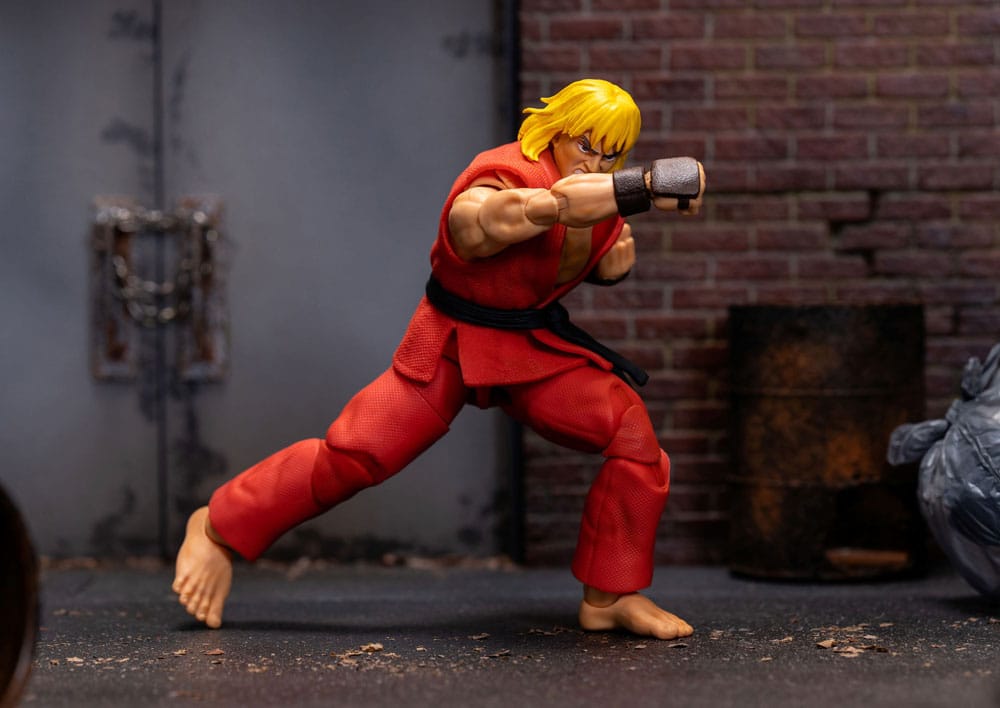 Ultra Street Fighter II: The Final Challengers Actiefiguur 1/12 Ken 15 cm