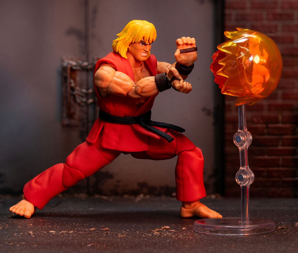 Ultra Street Fighter II: The Final Challengers Actiefiguur 1/12 Ken 15 cm