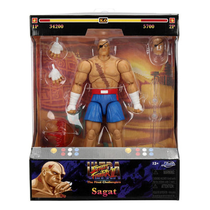 Ultra Street Fighter II: The Final Challengers Actiefiguur 1/12 Sagat 19 cm