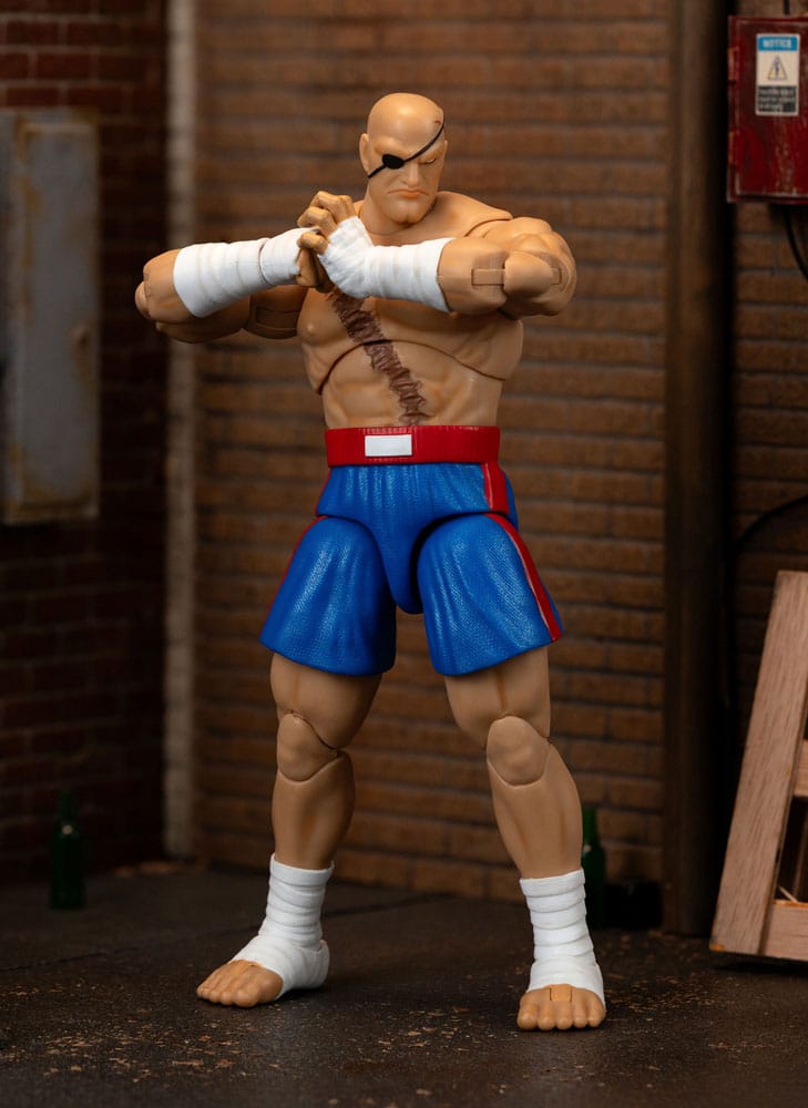 Ultra Street Fighter II: The Final Challengers Actiefiguur 1/12 Sagat 19 cm