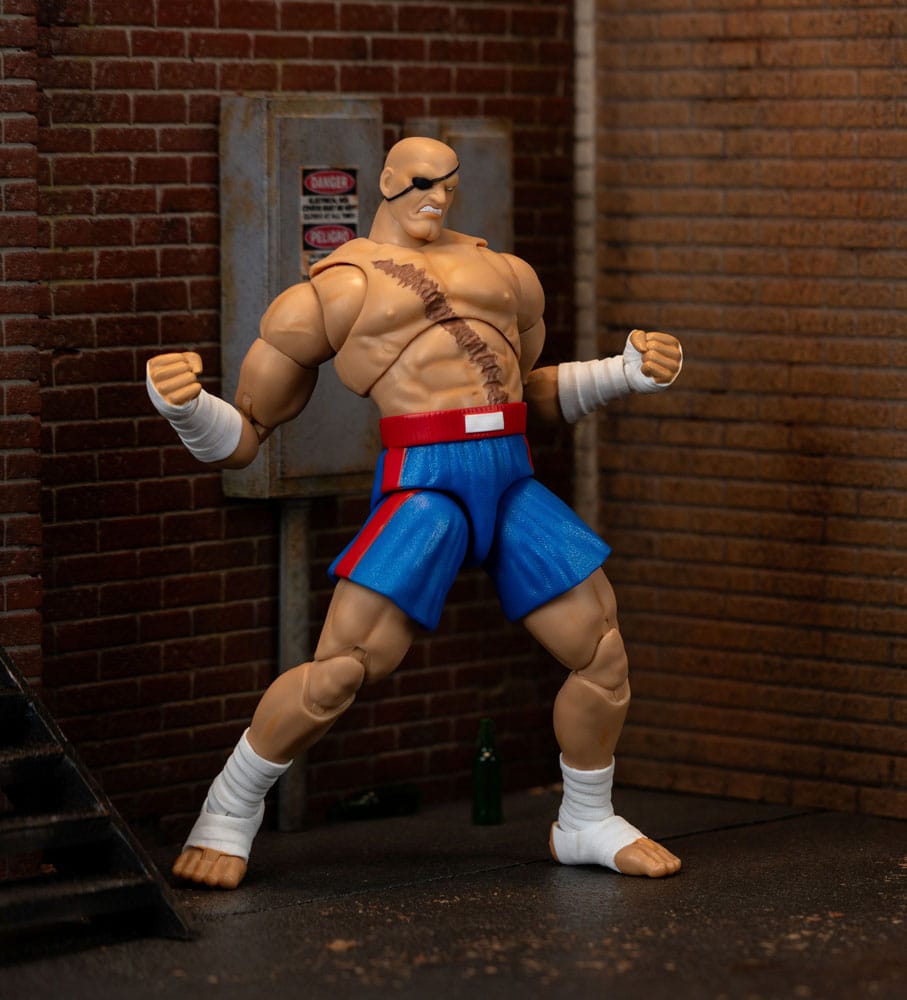 Ultra Street Fighter II: The Final Challengers Actiefiguur 1/12 Sagat 19 cm