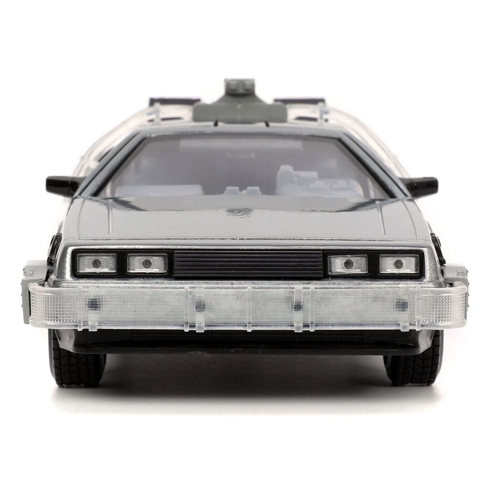 Back to the Future II Hollywood Rides gegoten model 1/24 DeLorean Time Machine