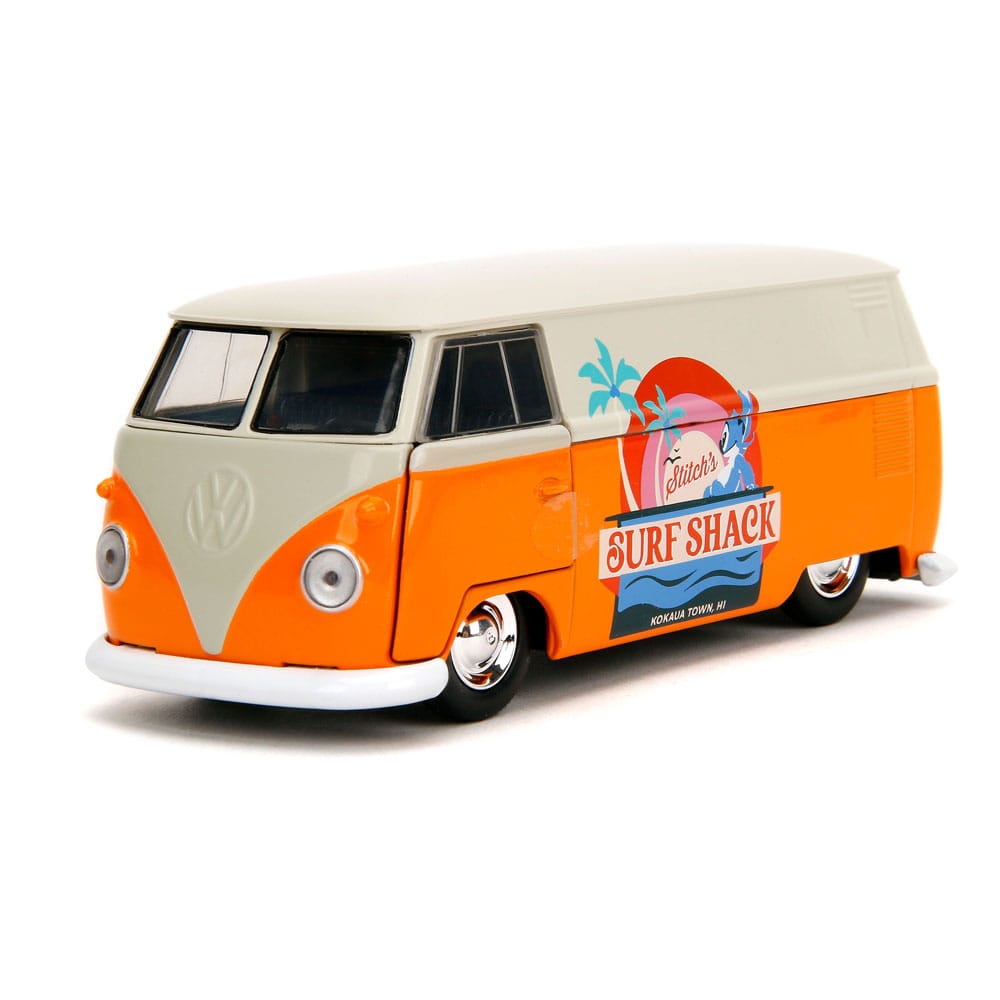 Lilo & Stitch gegoten model 1/32 1961 VW-bus Stitch