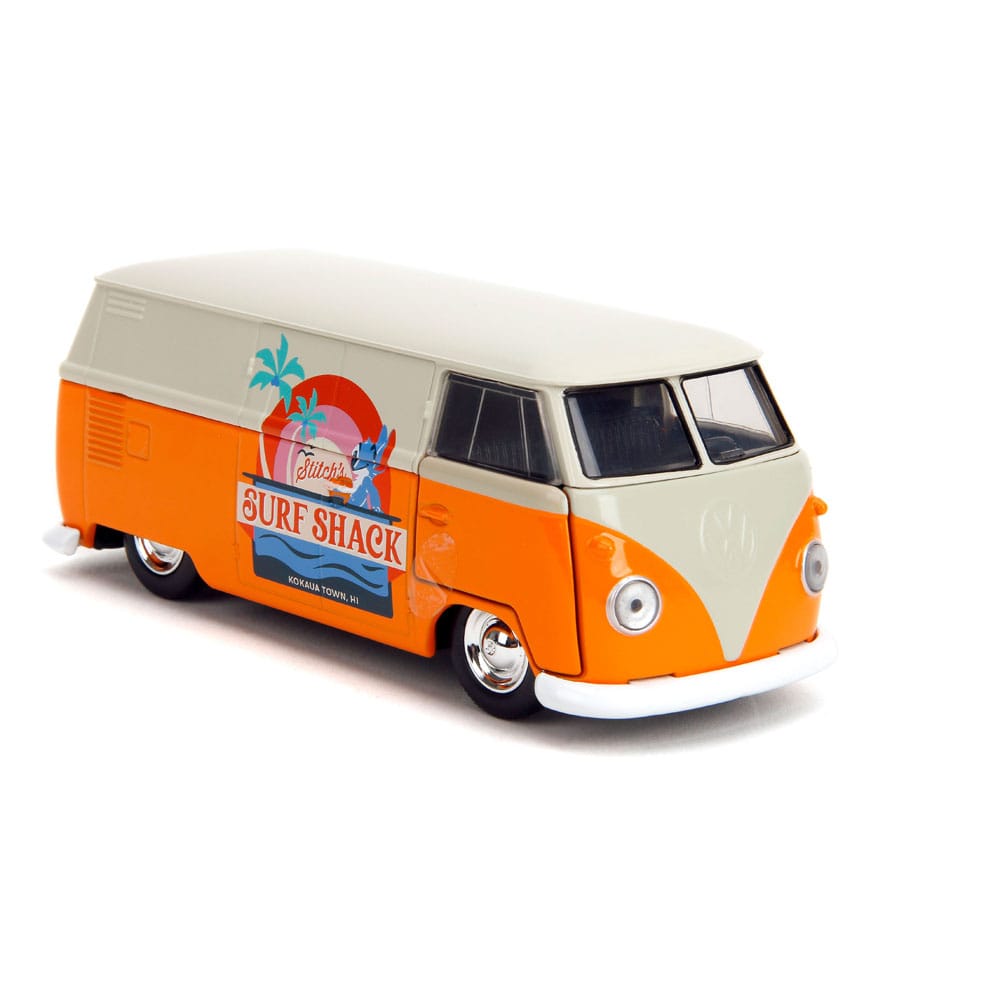 Lilo & Stitch gegoten model 1/32 1961 VW-bus Stitch