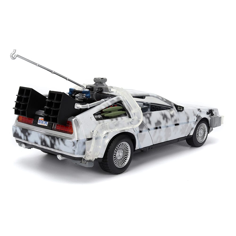 Terug naar het toekomstige Diecast Model 1/24 Time Machine Frost