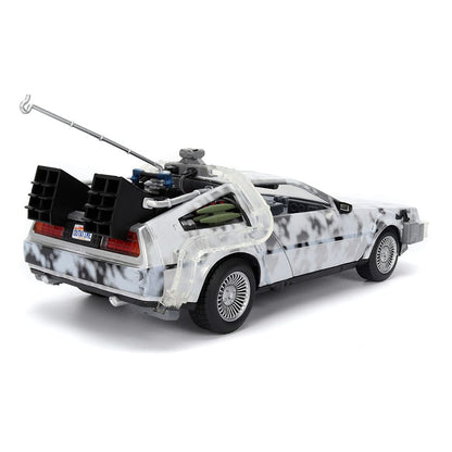 Terug naar het toekomstige Diecast Model 1/24 Time Machine Frost