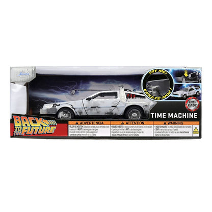 Terug naar het toekomstige Diecast Model 1/24 Time Machine Frost