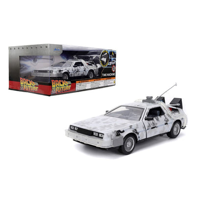 Terug naar het toekomstige Diecast Model 1/24 Time Machine Frost