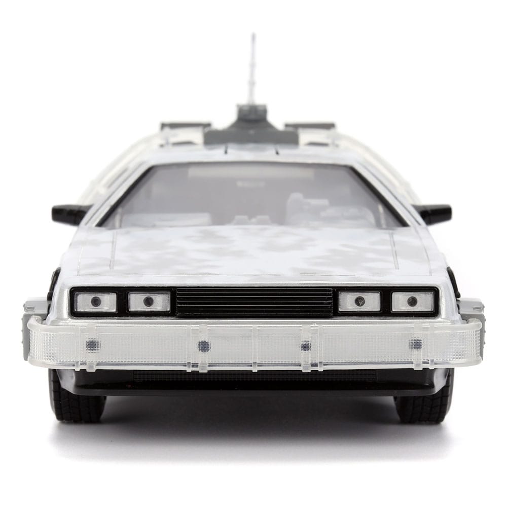 Terug naar het toekomstige Diecast Model 1/24 Time Machine Frost