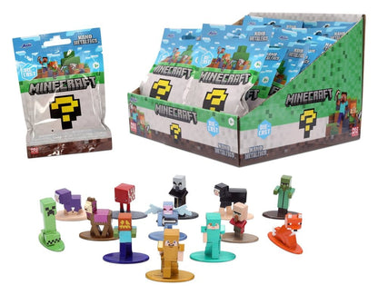 Minecraft Nanofigs minifiguren 4 cm blindbox-display (24)
