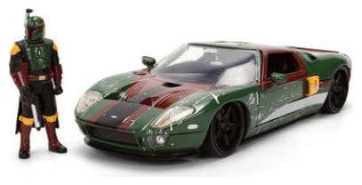 Star Wars gegoten model 1:24 Boba Fett 2005 Ford GT