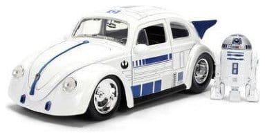 Star Wars gegoten model 1:24 R2-D2 1959 VW Drag Beetle