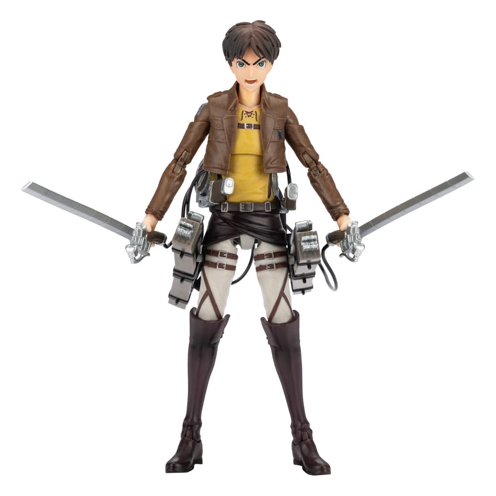 Aanval op Titan Total Anime Action -figuur Eren Jaeger 17 cm