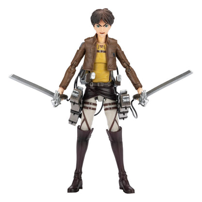 Aanval op Titan Total Anime Action -figuur Eren Jaeger 17 cm