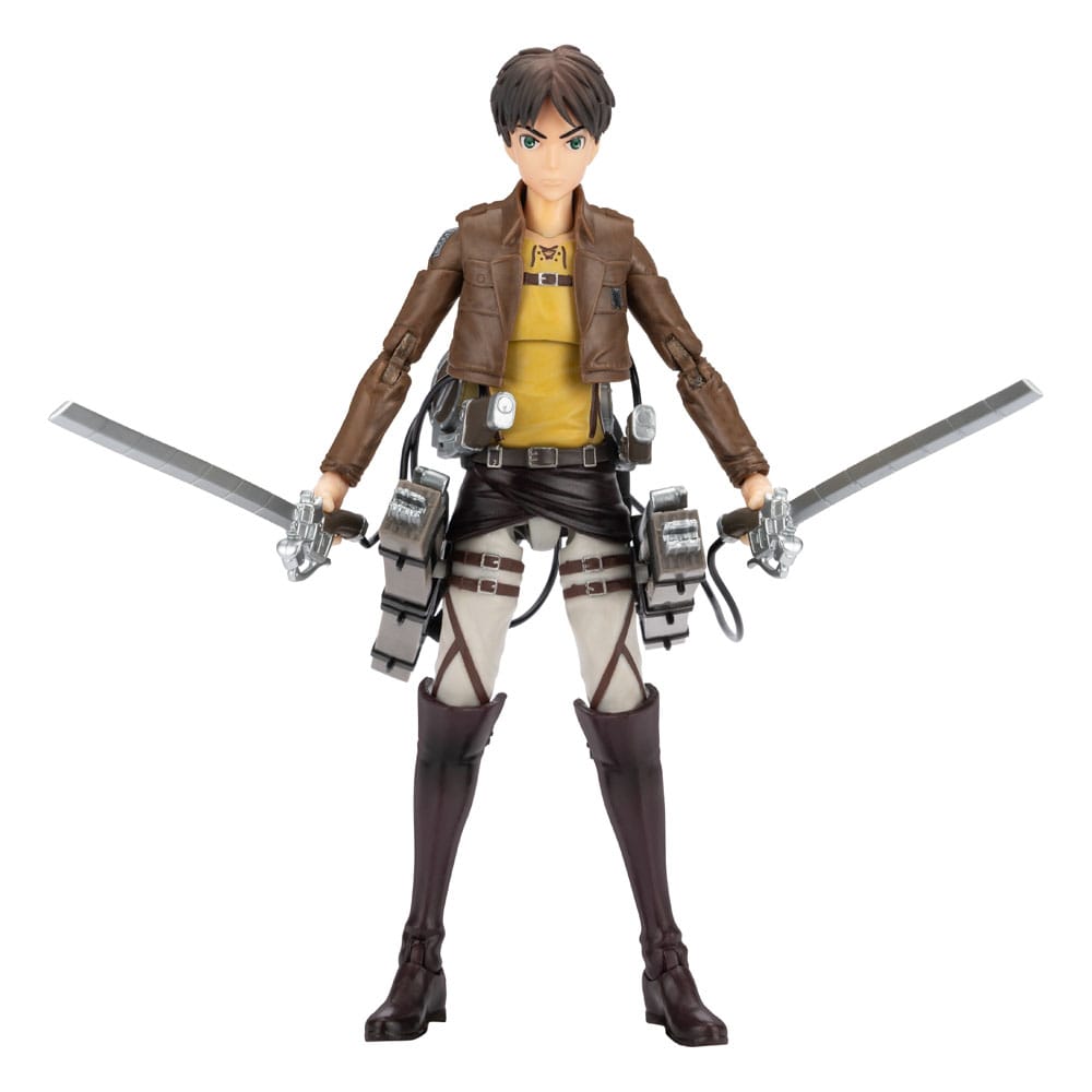 Aanval op Titan Total Anime Action -figuur Eren Jaeger 17 cm