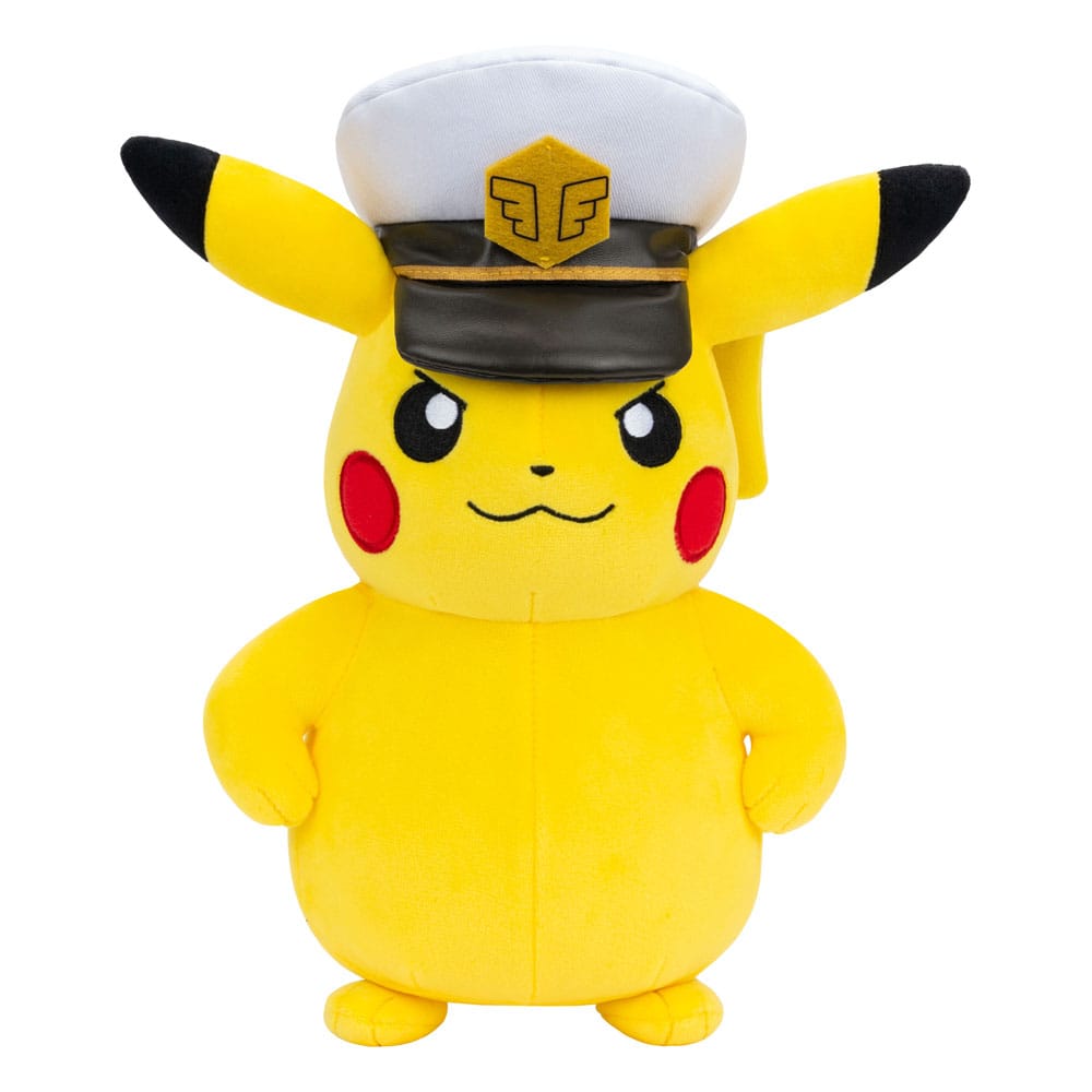 Pokémon Pluche Figuur Kapitein Pikachu 20 cm