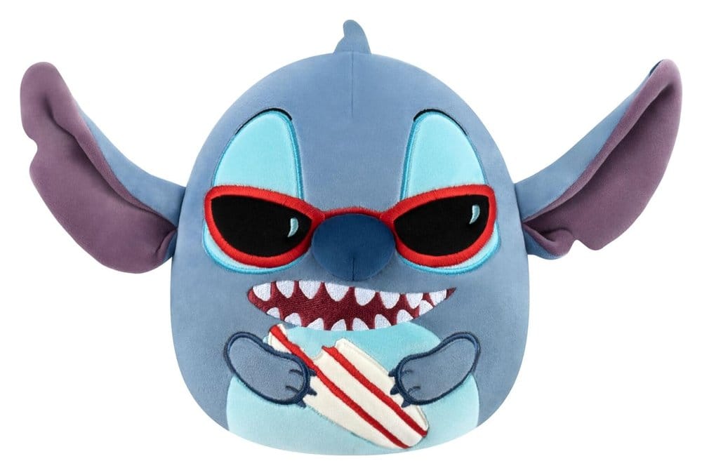 Lilo & Stitch Squishmallow pluche figuur Stitch met surfplank 20 cm
