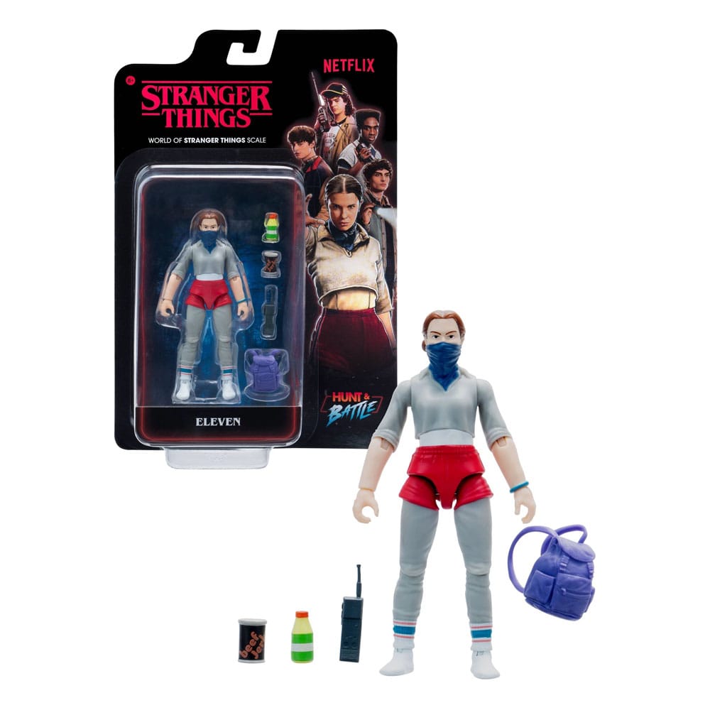 Stranger Things World Of Core Figures Actiefiguur Eleven #2 met Accy 10 cm