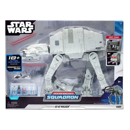 Star Wars Micro Galaxy Squadron Feature Voertuig met figuren Assault Klasse AT-op 24 cm