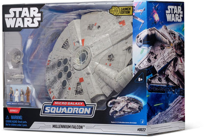 Star Wars is voorzien van voertuig met figuur Millennium Falcon 23 cm