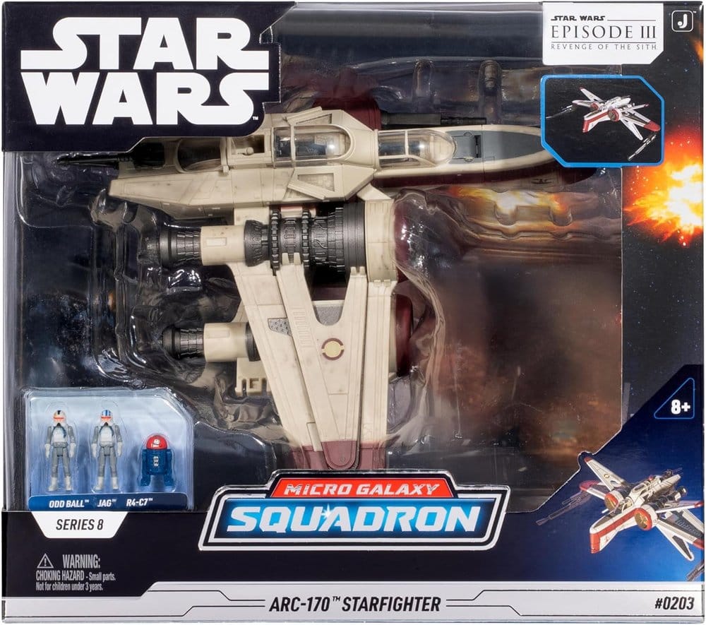 Star Wars Deluxe voertuig ARC 170 20 cm (serie 8)