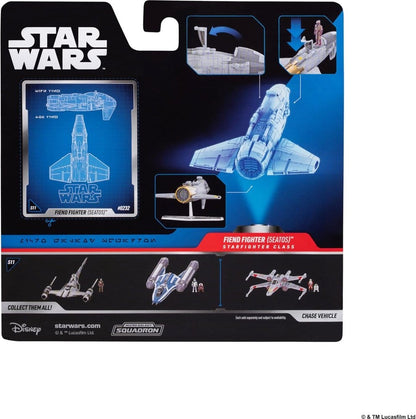 Star Wars medium voertuig Fiend Fighter met Star Navigator 13 cm