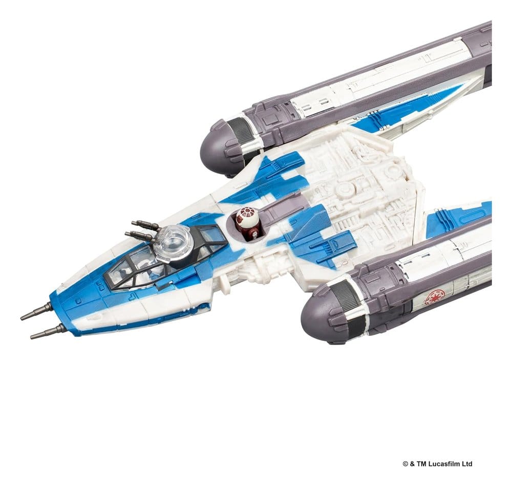 Star Wars Middelgroot voertuig BTL-B Y-wing Starfighter met Clone Captain Rex 13 cm