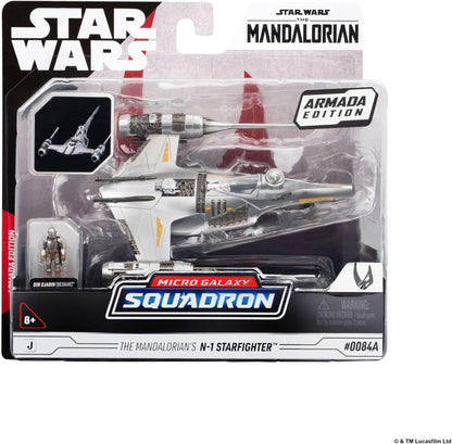 Star Wars Medium Voertuig N1 met Mando 13 cm