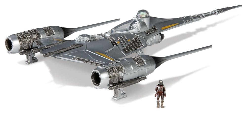Star Wars Medium Voertuig N1 met Mando 13 cm