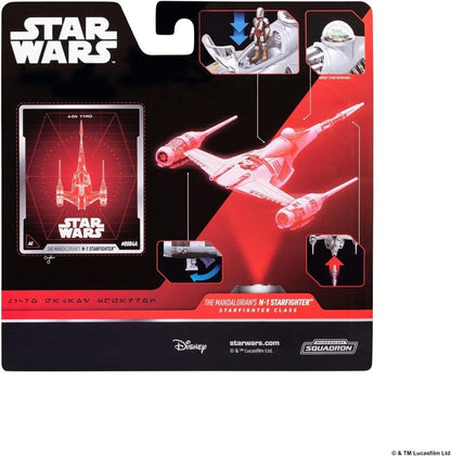 Star Wars Medium Voertuig N1 met Mando 13 cm