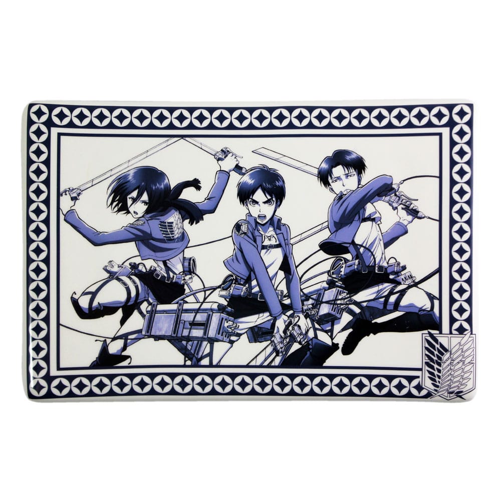 Attack on Titan Keramische sushiset met eetstokjes