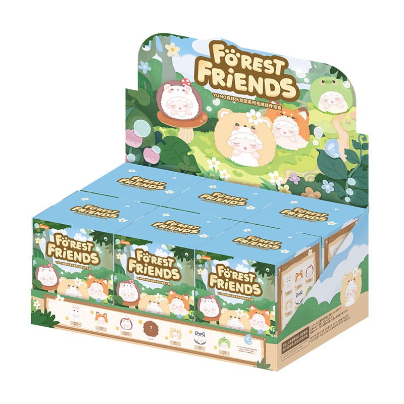 Yumo: Forest Friends Series Blind Box figuur 13 cm Display (6)