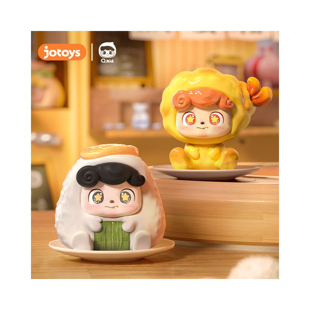 QKid: Street Snack Series Blind Box figuur 5 cm Display (12)