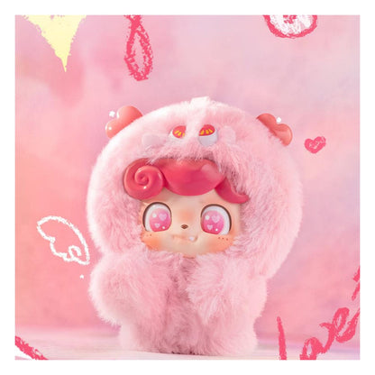 QKid: Emotional Hairy Monsters Series Blind Box figuur 12 - 14 cm Display (6)