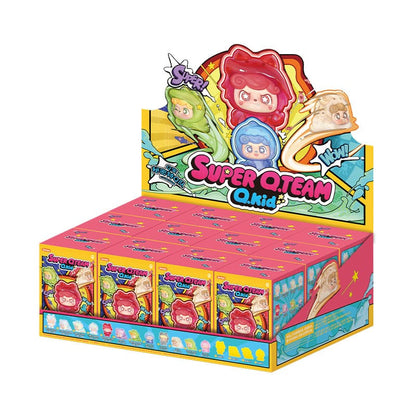 QKid: Super Q. Team Mini Series Blind Box figuur 5 cm Display (12)