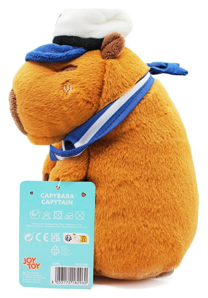 Capybara Pluche Figuur Capy Kapitein 23 cm