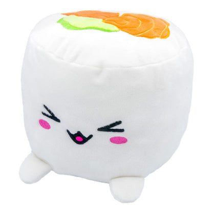 Plushi pluche figuur uramaki sushi met zalm 20 cm