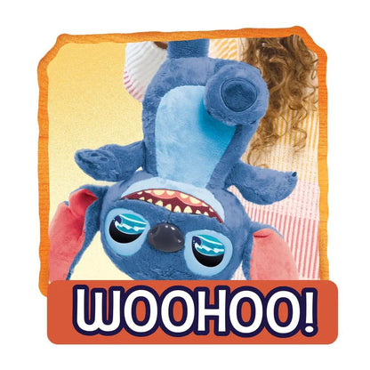 Lilo & Stitch pluche figuur met LCD visuele effecten en geluiden The Many Mood Stitch 36 cm