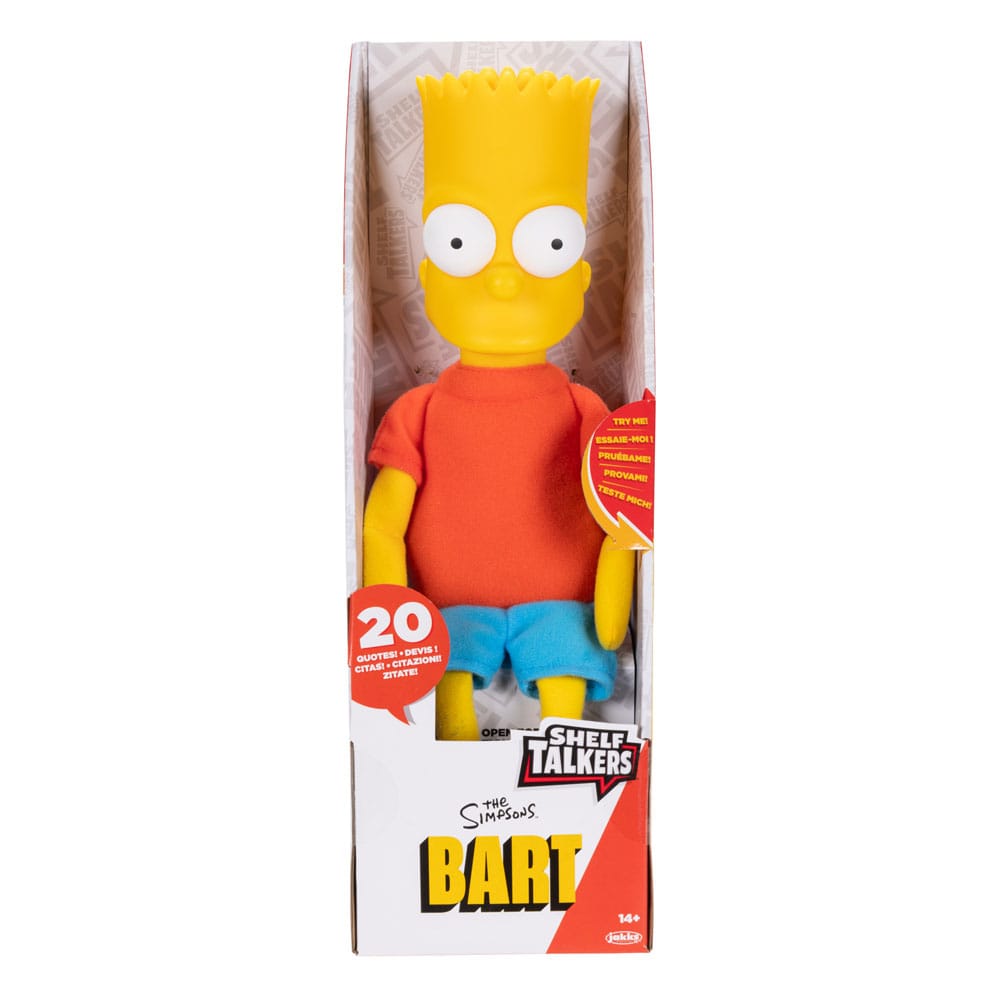 Simpsons Pluche Figuur Bart 33 cm