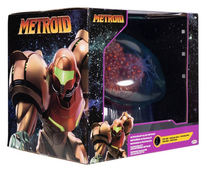 World of Nintendo Metroid Prime Actiefiguur Metroid Ultraviolet Glow 15 cm