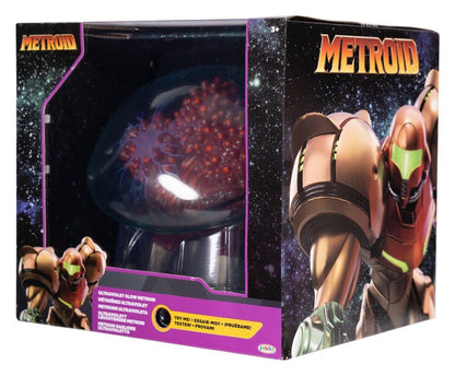 World of Nintendo Metroid Prime Actiefiguur Metroid Ultraviolet Glow 15 cm