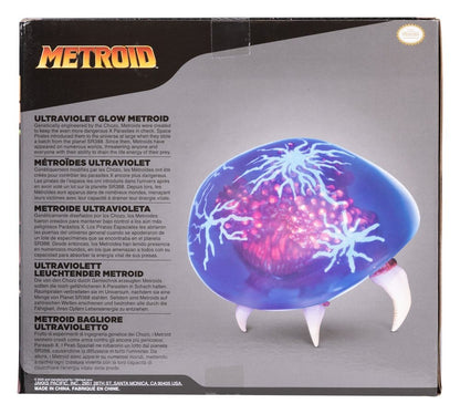 World of Nintendo Metroid Prime Actiefiguur Metroid Ultraviolet Glow 15 cm