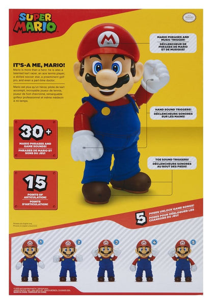 Super Mario pratende actiefiguur It's-A Me! Mario36 cm