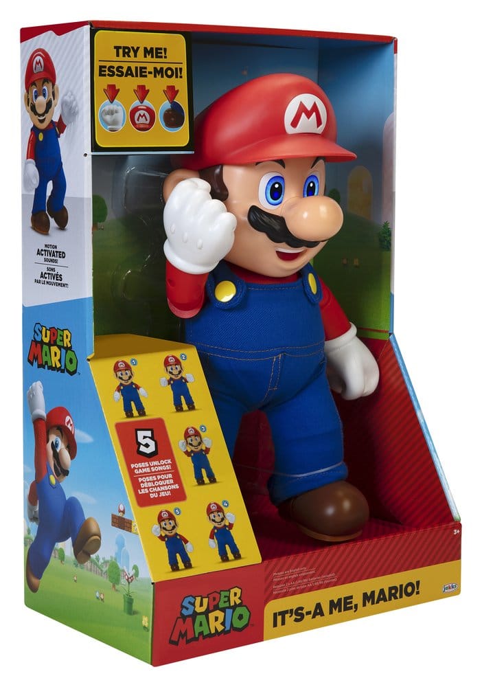 Super Mario pratende actiefiguur It's-A Me! Mario36 cm