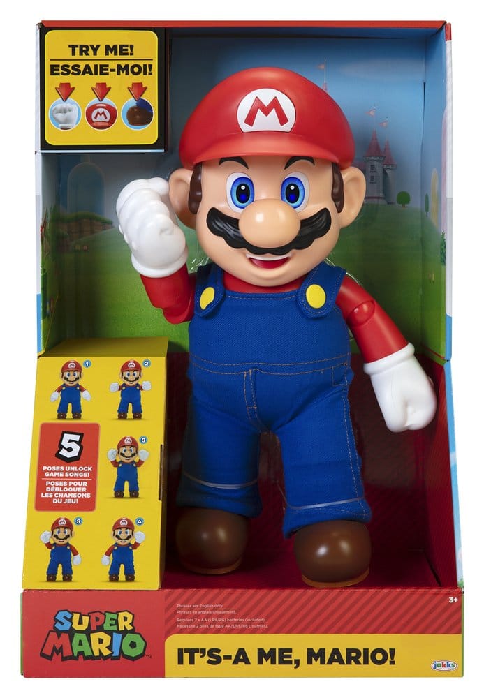 Super Mario pratende actiefiguur It's-A Me! Mario36 cm