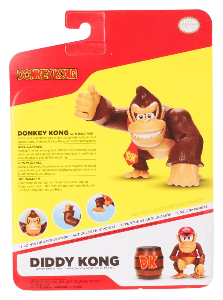 World of Nintendo Minifiguren Donkey Kong 6 cm Assortiment (16)