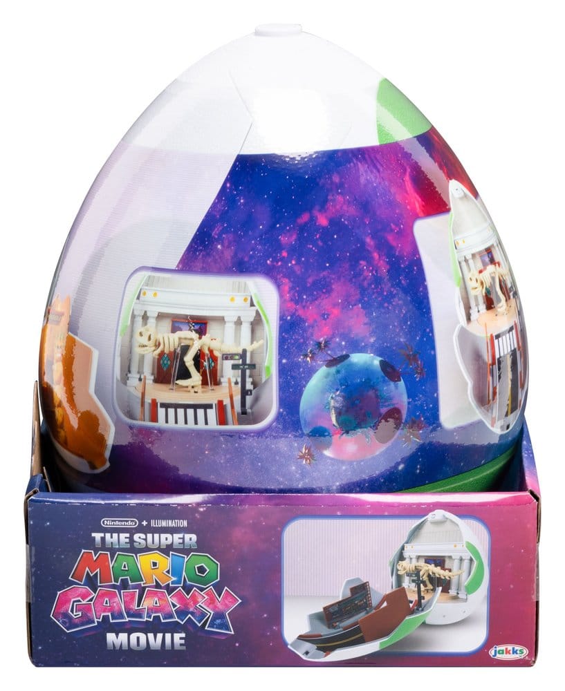 De Super Mario Galaxy Movie Speelset met 2 minifiguren Yoshi Egg