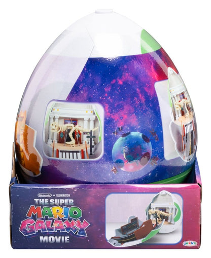 De Super Mario Galaxy Movie Speelset met 2 minifiguren Yoshi Egg