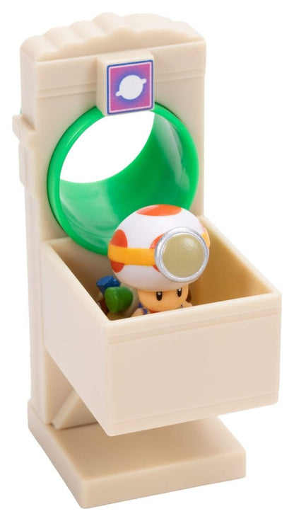 Het Super Mario Galaxy Movie Diorama met 2 minifiguren Gateway Galaxy