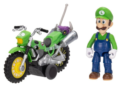 De Super Mario Galaxy Movie-actiefiguur met terugtrekmotor Luigi 6 cm